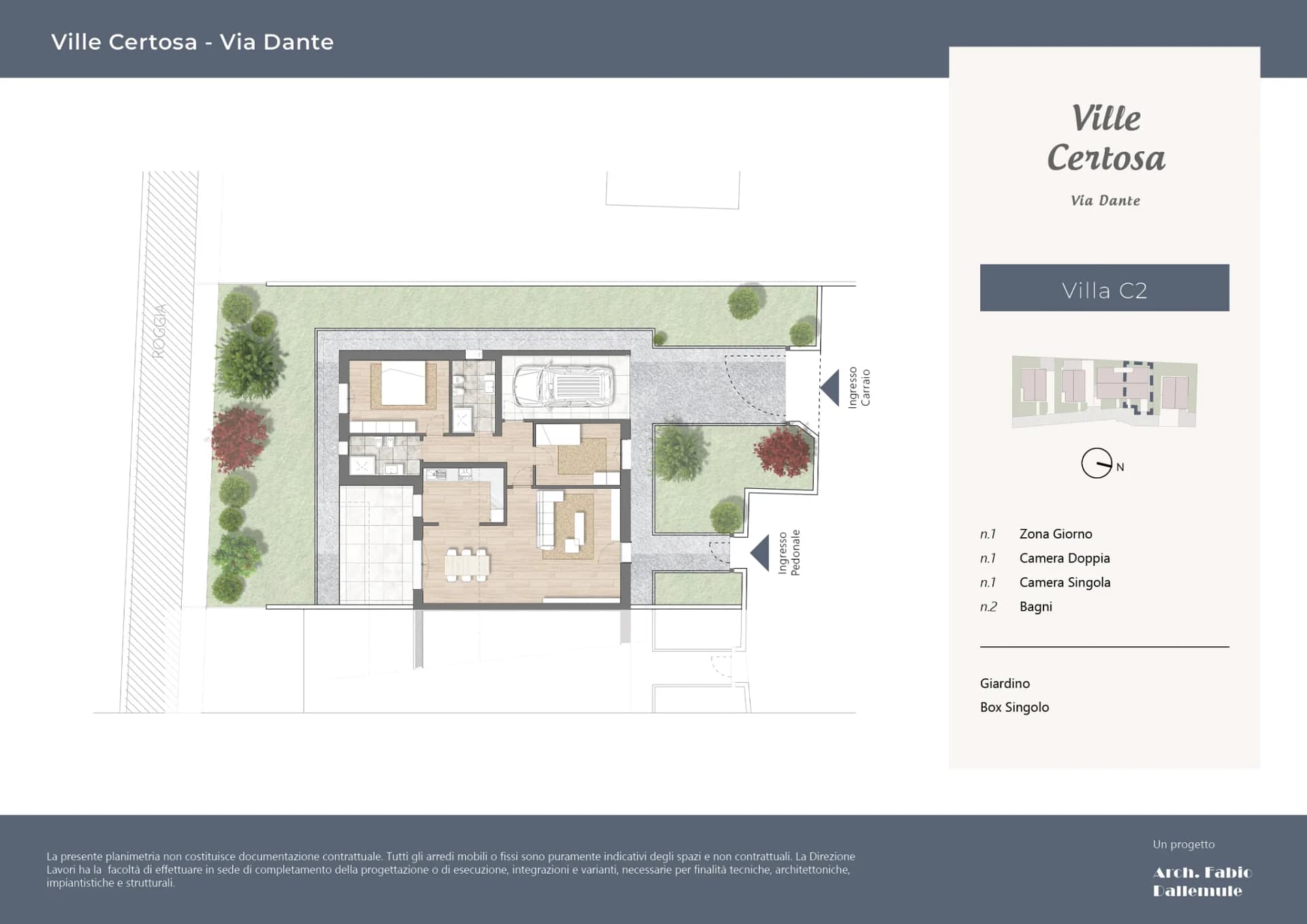 Residenze Dante - Scheda Commerciale Villa C2