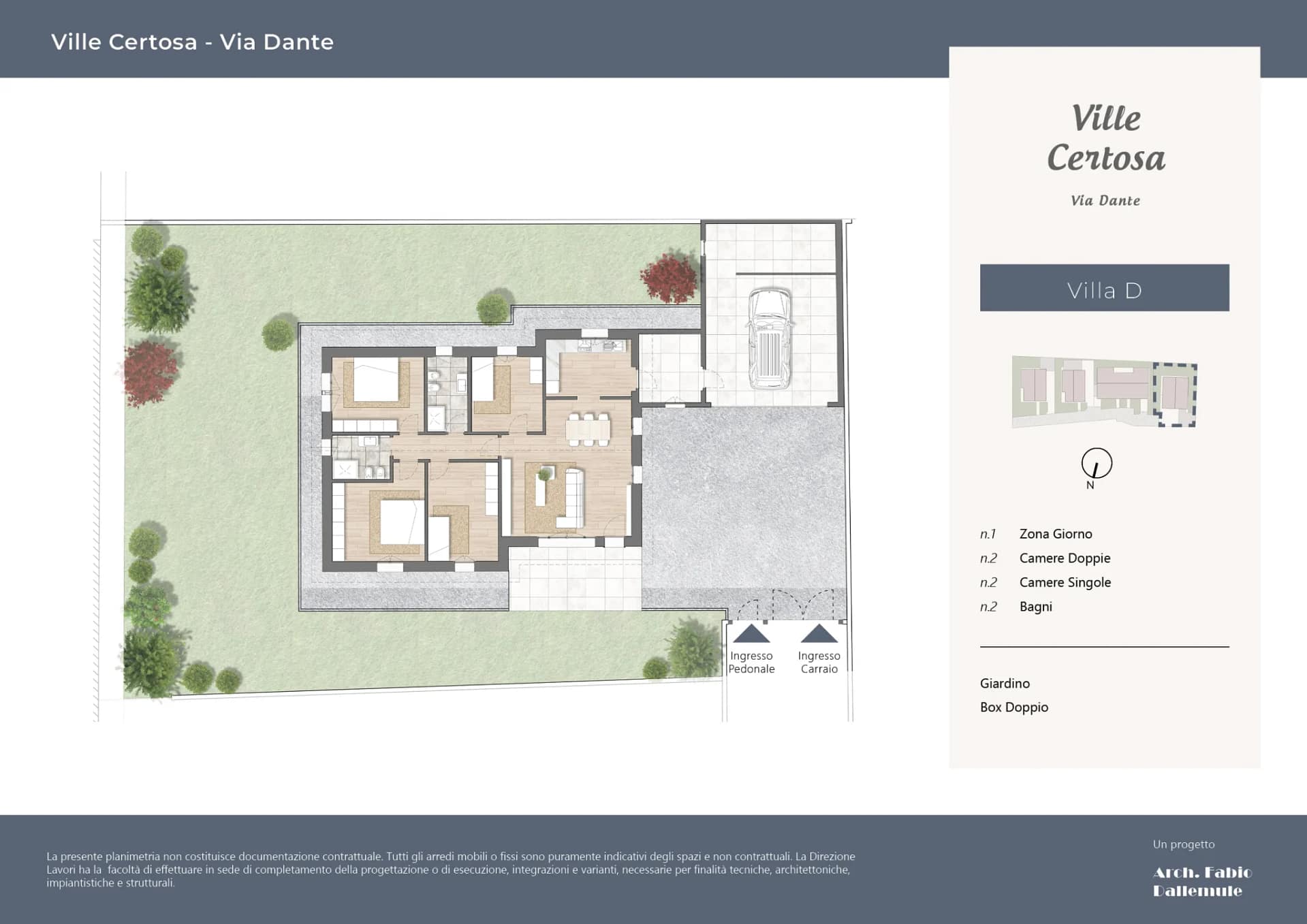 Residenze Dante - Scheda Commerciale Villa D